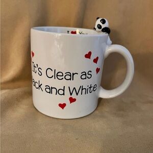 1986 Muggles Panda Bear ‘I Love You’ Mug